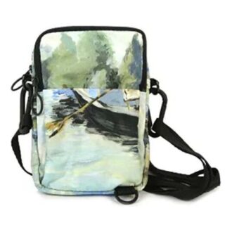 19 Printing Single-Shoulder Bag Black/Green