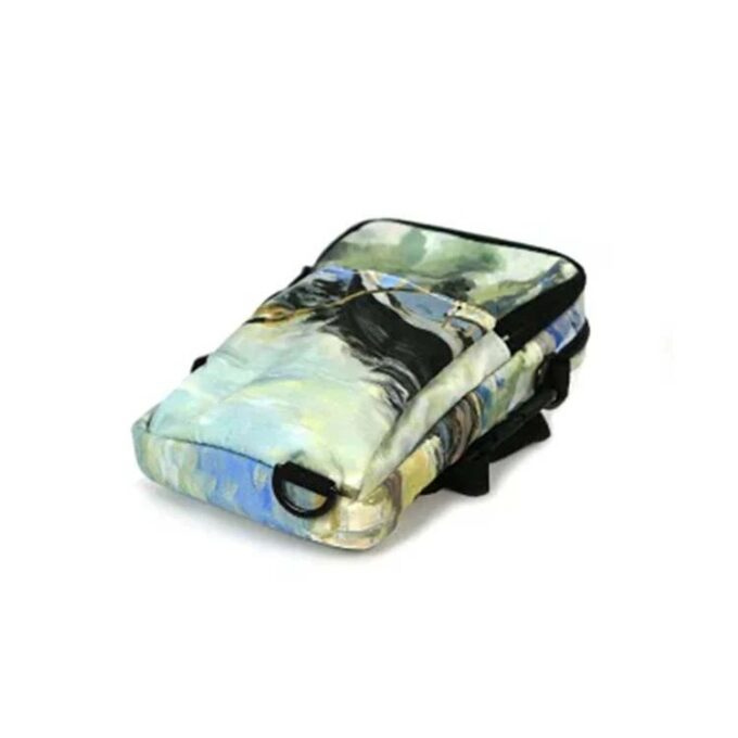 19 Printing Single-Shoulder Bag Black/Green