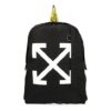 20 Classic Arrow Series Printing Backpack schoolbag Yellow