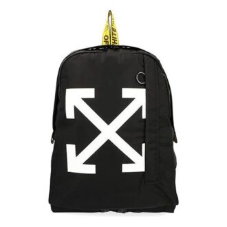 20 Classic Arrow Series Printing Backpack schoolbag Yellow