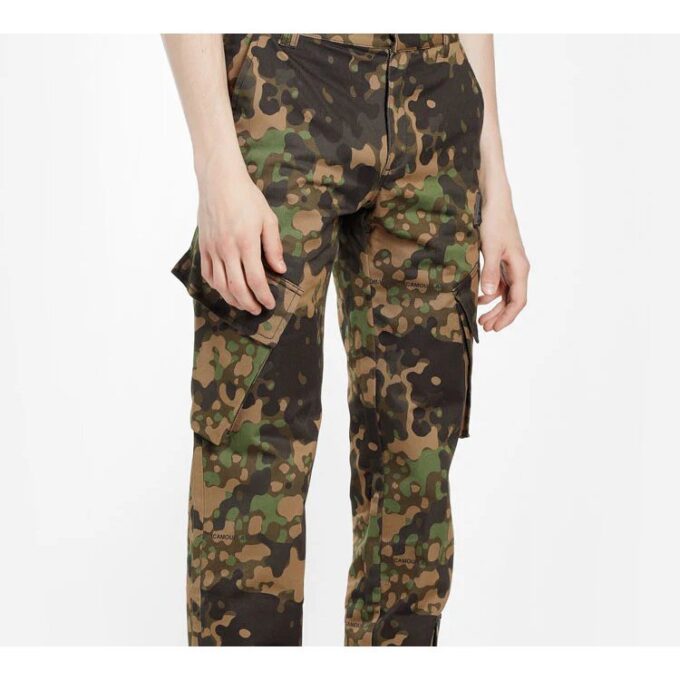 2019 SS Camouflage Cotton Cargo Pants