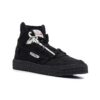 3.0 Off Court High Eco Canvas Sneaker “Black White”