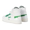 3.0 Off Court Leather Sneakers “White Green”