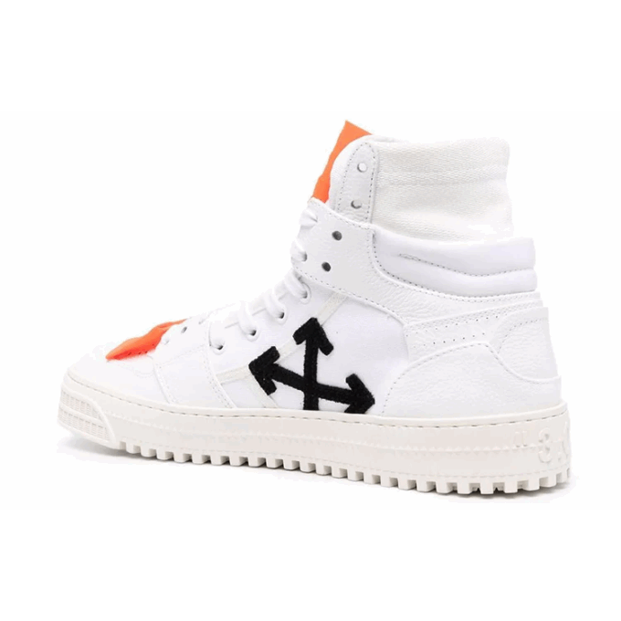 3.0 Off Court Leather “White Orange Black”