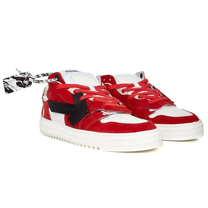 3.0 Off-Court Low-Casual Shoes Black/Red