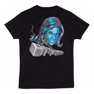 3D Printing Cotton Short Sleeve Black