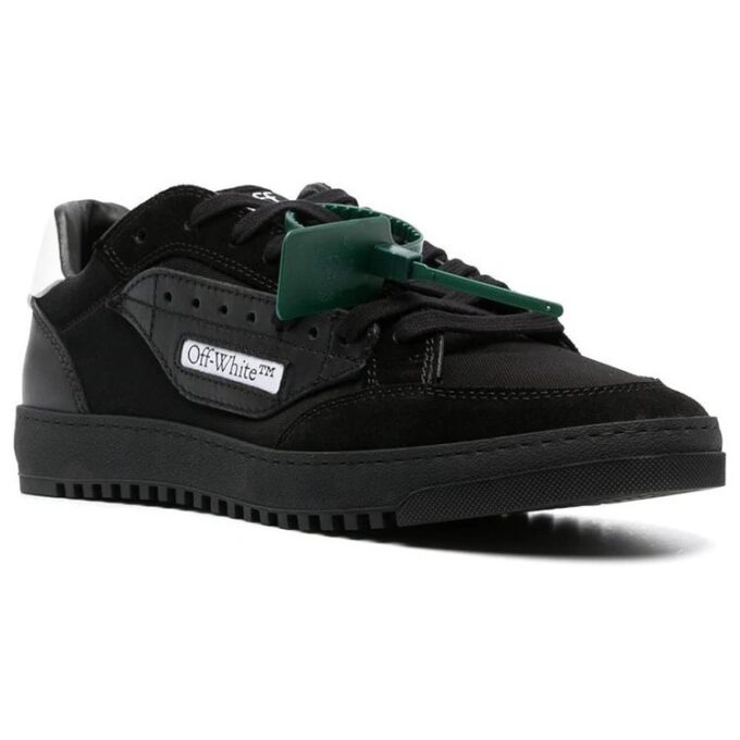 5.0 Low-Top Sneakers “Black White”