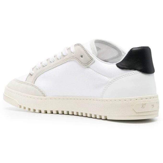 5.0 Low-Top Sneakers “White Black”