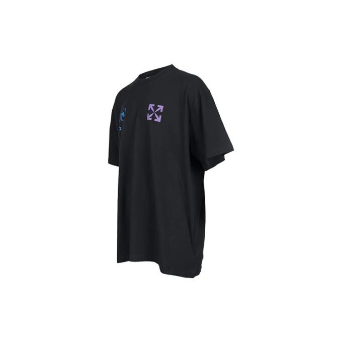 90s Liquid Over Short-Sleeve Tee “Black/Blue”