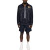 90s Logo Skate Denim Jacket “Raw Blue Gold”