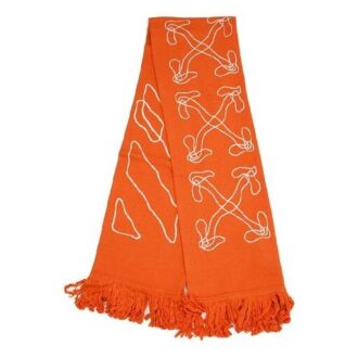 Abstract Arrow Orange Scarf Abstract Arrow Orange Scarf