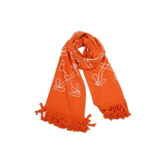 Abstract Arrow Orange Scarf Abstract Arrow Orange Scarf