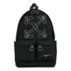 Abstract Arrows Backpack “Black/White”