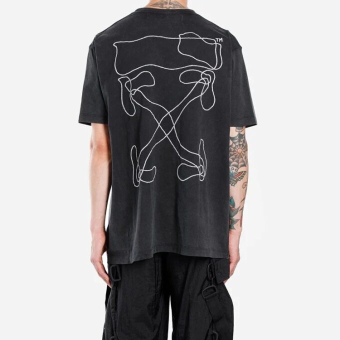 Abstract Arrows T-Shirt “Black”