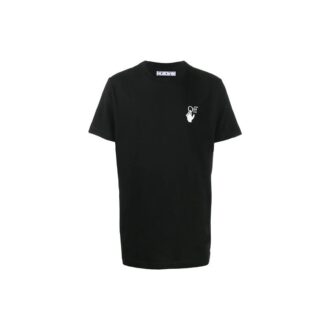 Agreement Printing Short Sleeve Black