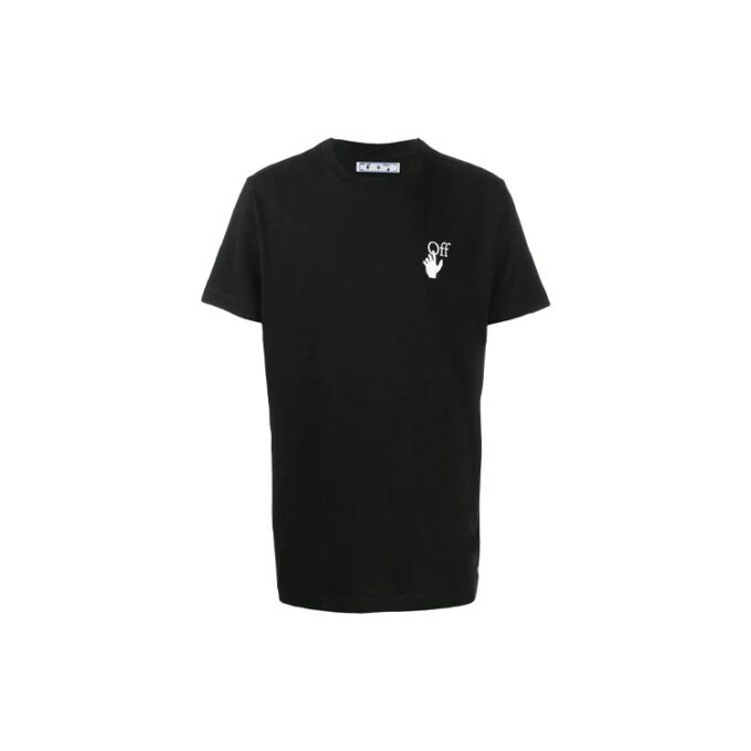 Agreement Printing Short Sleeve Black