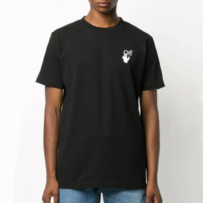 Agreement Printing Short Sleeve Black