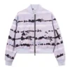 All-over Tie-dye Cropped Bomber All-over Tie-dye Cropped Bomber