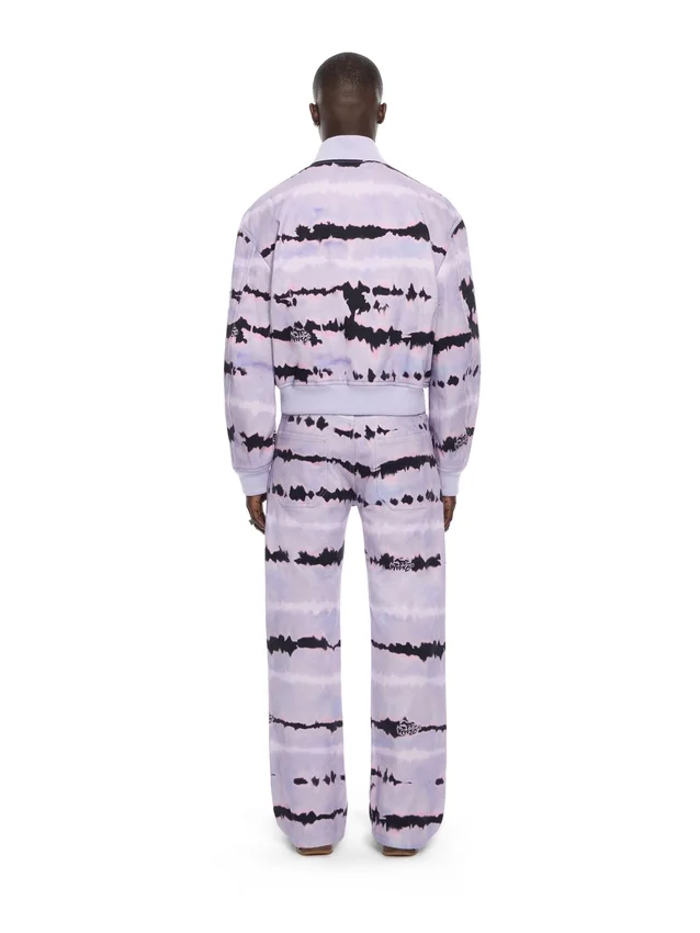 All-over Tie-dye Cropped Bomber All-over Tie-dye Cropped Bomber
