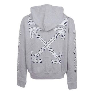 Alphabet Arrow Zipper light grey