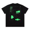 Arch Shapes Fluorescence Arrows Sketch Short Sleeve Mens Logo