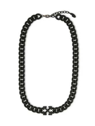 ARROW CHAIN NECKLACE BLACK ARROW CHAIN NECKLACE BLACK