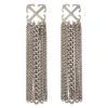 Arrow Chain Pendant Earrings