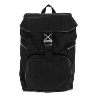 Arrow Flap Backpack “Black”