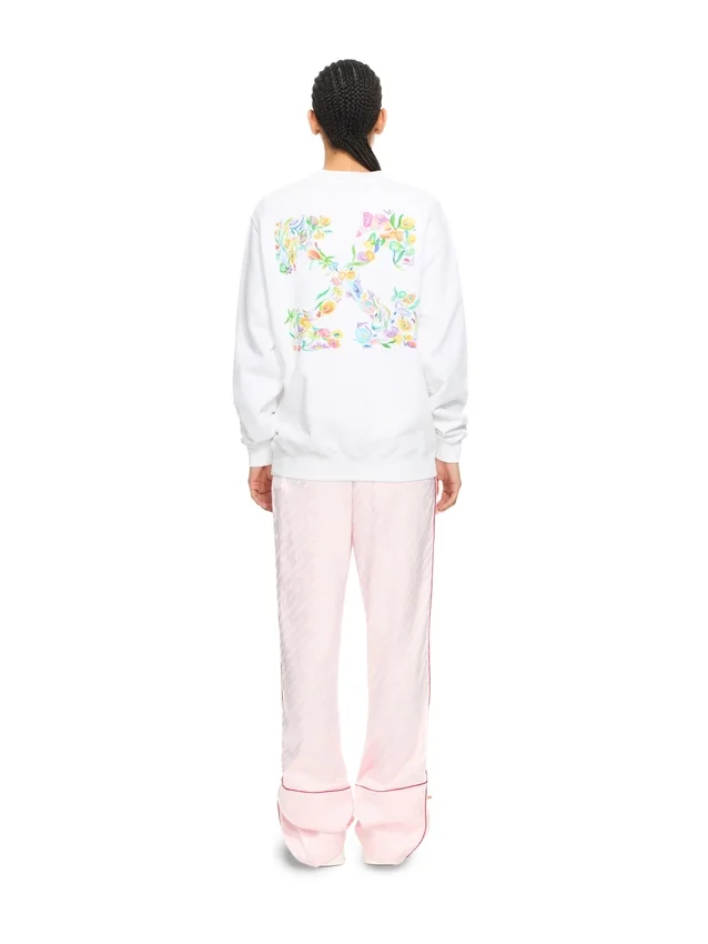 Arrow Glowing Flower Sweatshirt Arrow Glowing Flower Sweatshirt