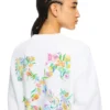 Arrow Glowing Flower Sweatshirt Arrow Glowing Flower Sweatshirt