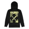 Arrow Gradient Drawstring Loose Fit Black