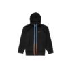 Arrow Gradient Drawstring Loose Fit Black