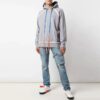 Arrow Gradient Drawstring Loose Fit Gray