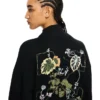 Arrow Leaves Zip Up Sweatshirt