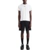 Arrow Outline S/S Sport T-Shirt “White Black”