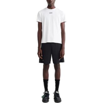 Arrow Outline S/S Sport T-Shirt “White Black”