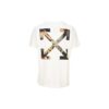 Arrow Painting Printing Short Sleeve White