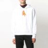 Arrow Pattern Round Neck Casual Version White