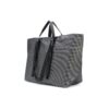 Arrow Printing Gray handbag White