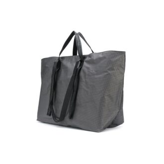 Arrow Printing Gray handbag White