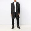 Arrow Printing hooded Windbreaker Black