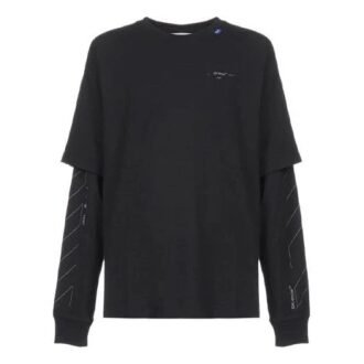 Arrow Printing Long Sleeves Version Black