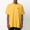 Arrow Printing Loose Short Sleeve Yellow