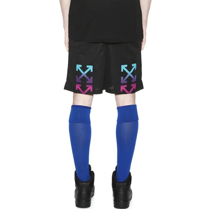 Arrow Printing Pattern Casual Shorts Version Black