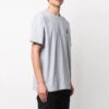 Arrow Printing Short Sleeve Loose Fit Gray