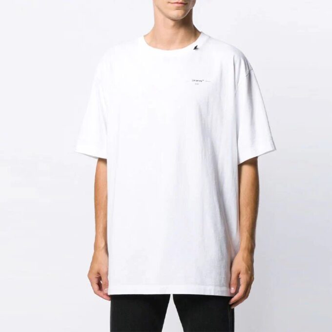 Arrow Short Sleeve Ordinary Version White