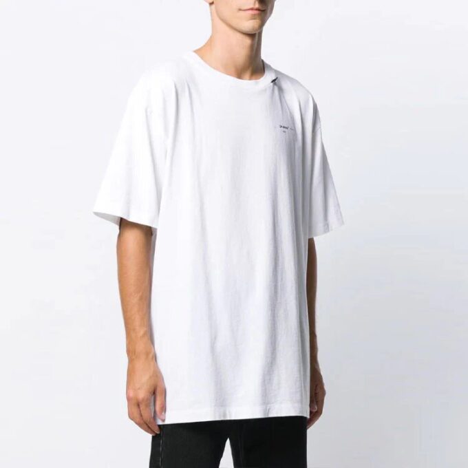 Arrow Short Sleeve Ordinary Version White