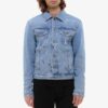 Arrow Twist Denim Jacket “Cobalt Blue/White”