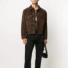 Arrows Classic Pattern Jacket Brown