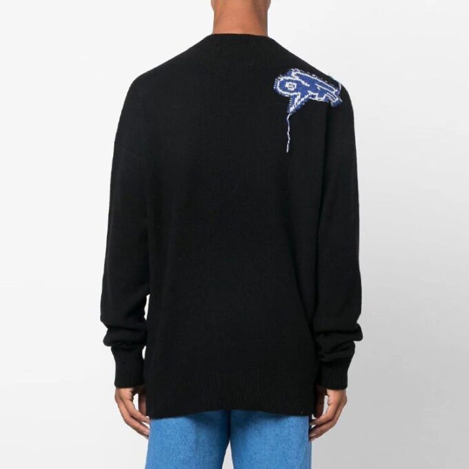 Arrows Intarsia Wool Jumper